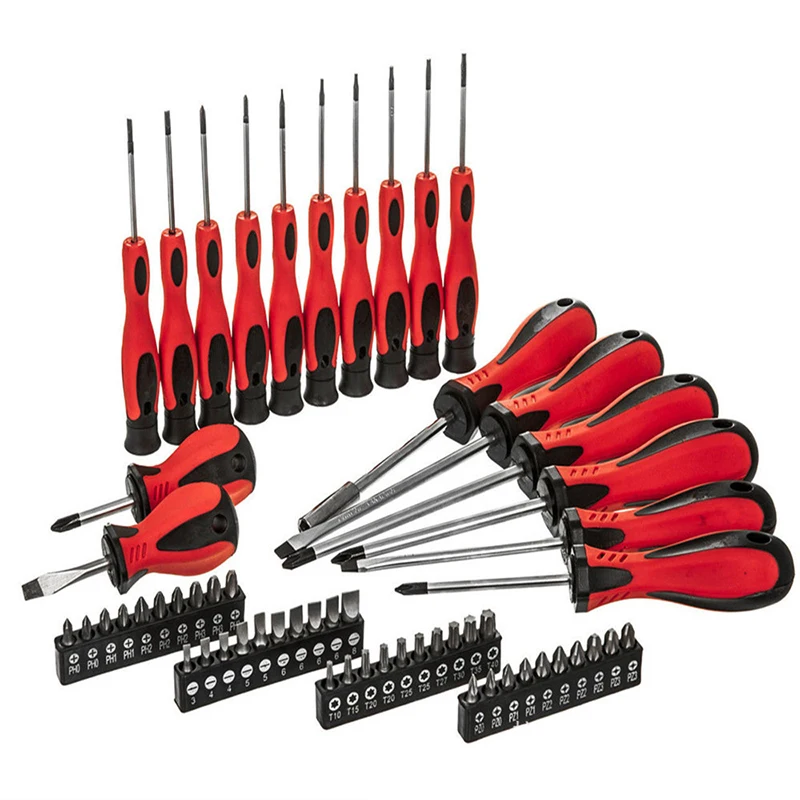 58 шт./компл. Набор отверток щелевой Torx PZ инструмент для ремонта DIY Fix ручной