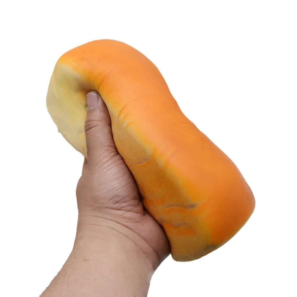 Игрушка мягкое медленно поднимающееся Jumbo Squeeze большой хлеб для тостов игрушка мягкими подарками милые игрушки Dec 27