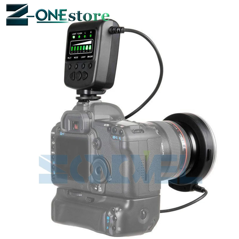 Светодиодная Макросъемка Meike FC 100 FC100 для Nikon D4s D5 D3x D500 D600 D3400 D5600 D5300 D7500 D7200 D800 D810 D750