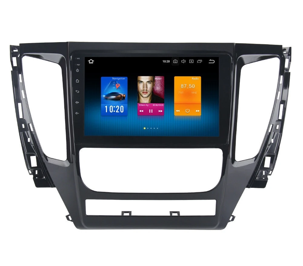 9 &quotAndroid 8 0 Восьмиядерный автомобильный DVD GPS навигация стерео радио для Mitsubishi Pajero