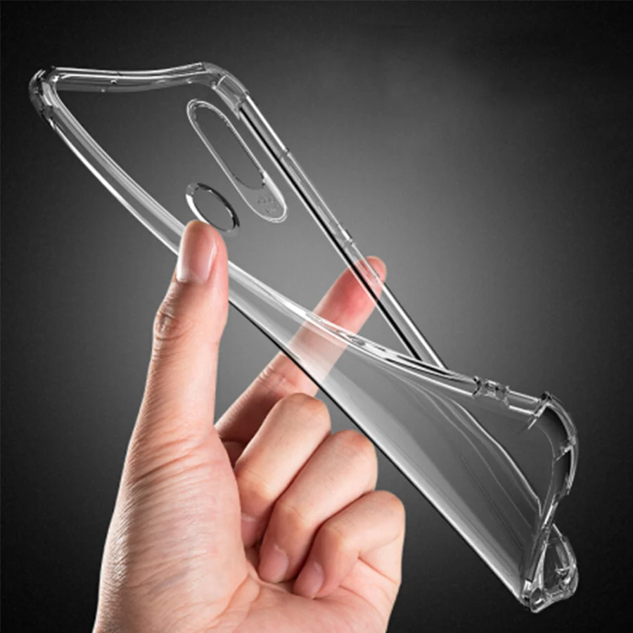 Altroplas Transparent Silicone Case For Xiaomi Redmi 5A/5 Plus/Note 2/Note 3/Note 5 Pro/4X Nature Rubber Soft Shockproof Cover |