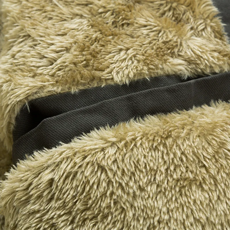 

Mens Jackets Autumen Men Outwear Long Sleeve Plus Size Cotton Embroidery Casual Jacket Thick Warm Military Army Green C1863