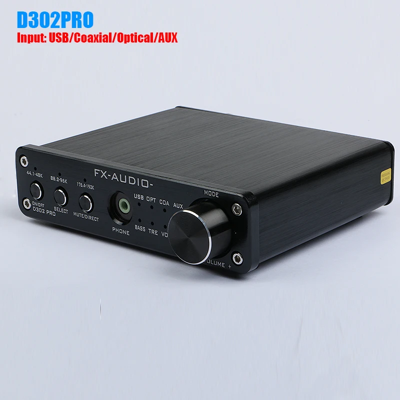 Цифровой аудио усилитель FX-Audio D302PRO STA369BW PCM1808 AK4113VF вход