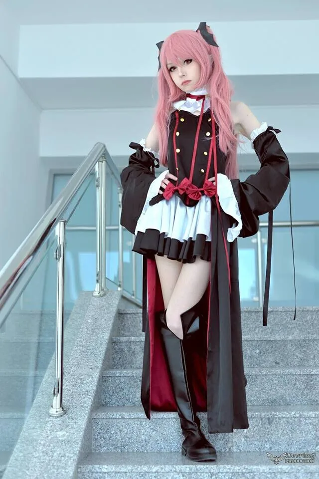 Костюм для косплея Owari no Seraph of the End костюм вампиров Крайл тепес одежда Lotita