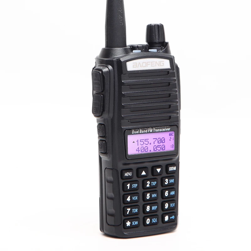 Baofeng UV-82 5 Вт портативная рация UV 82 двойная 2 PTT Двухдиапазонная VHF/UHF 136-174/400-480MHz UV82 двухсторонняя CB Ham радио
