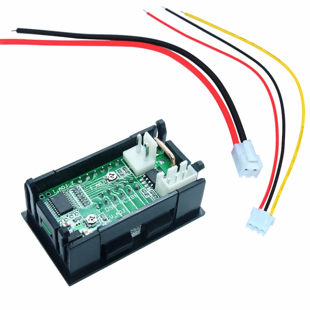 Цифровой вольтметр амперметр DC100V 10A панель измеритель тока тестер