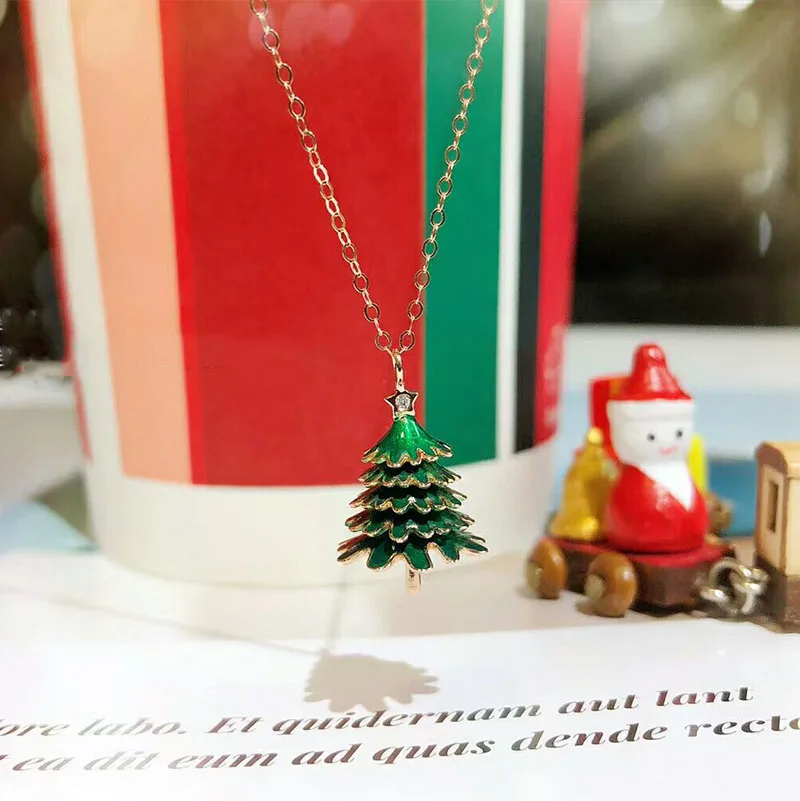 Christmas gift Jewelry 18K gold Heart-shaped Necklace 002 | Украшения и аксессуары