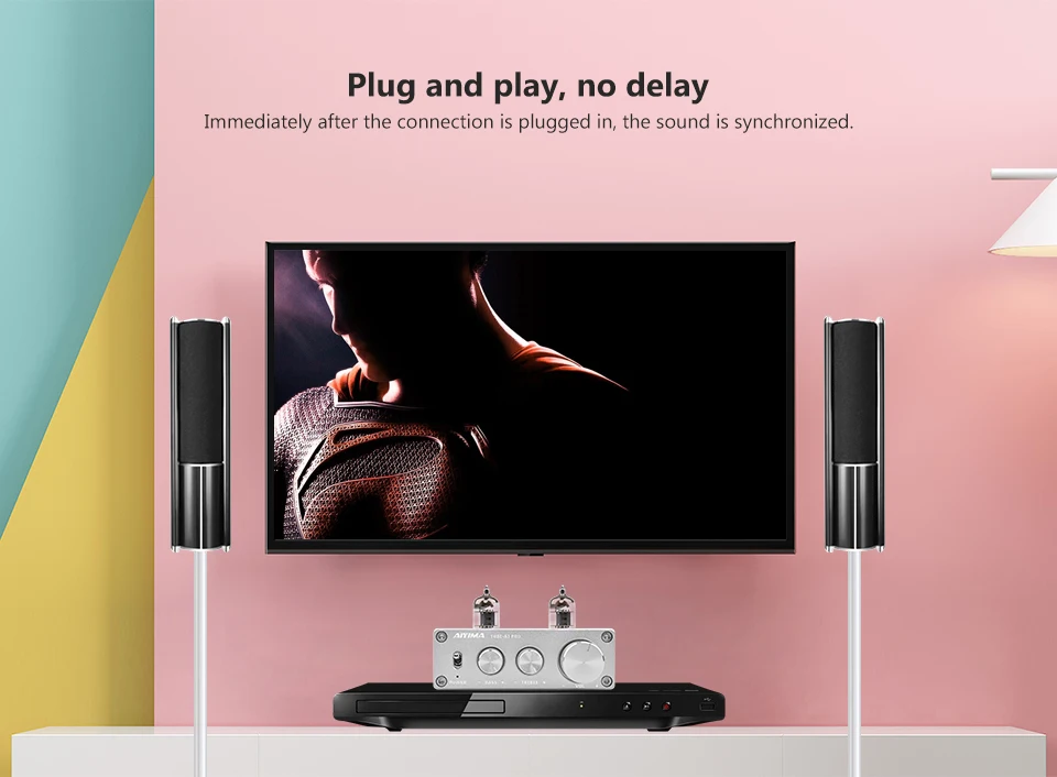AIYIMA 6j1 ламповый предусилитель 5,0 Bluetooth усилитель звука аудио Amplificador Bile HIFI предусилитель Регулировка высоких частот