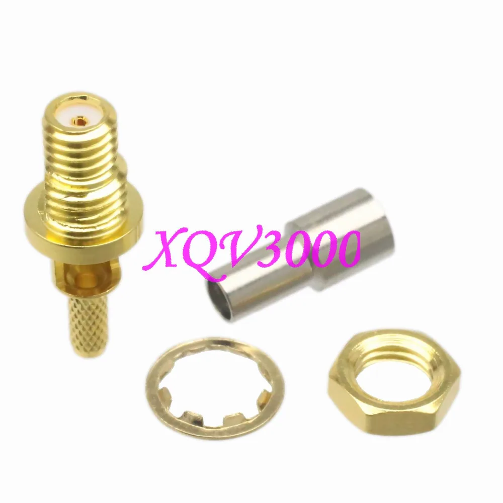 Микроточечный коннектор внутренняя гайка перегородка 10 32UNF RG174 RG316/188
