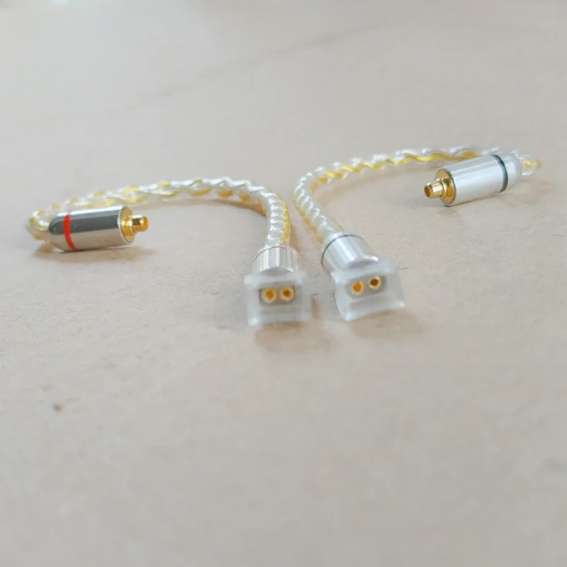 0.78mm 2 pin Female to MMCX Male Earphone Headset Cable Adapter for shure SE215 SE535 SE846 ATH IM series | Электроника