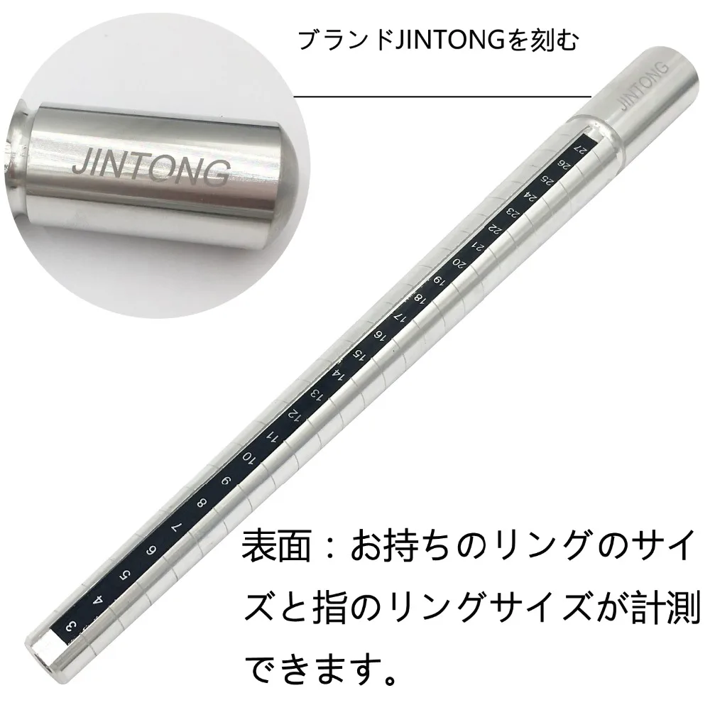 Оптовая продажа набор колец и размера r измерение пальца металлический указатель