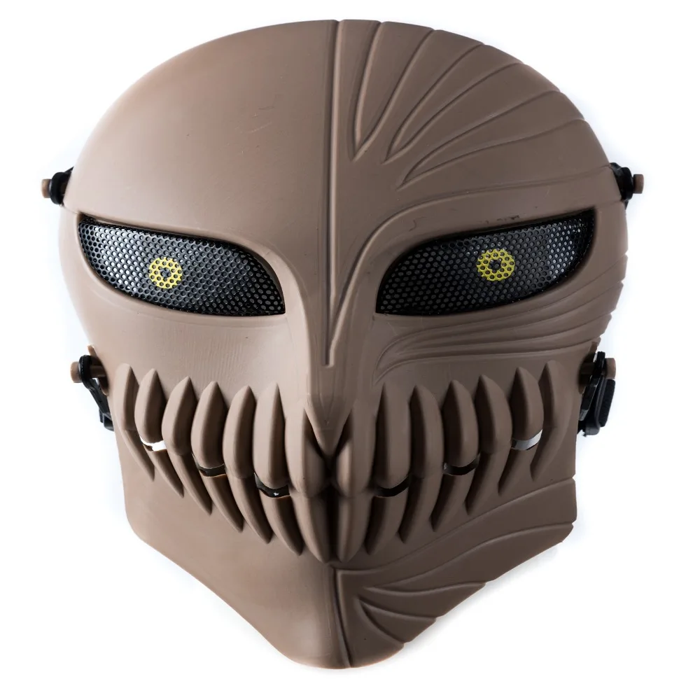 Тактическая Маска Череп для страйкбола пейнтбола игры война на все лицо