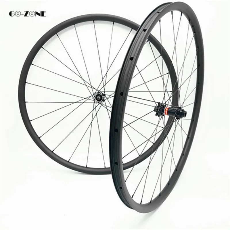 1225 г сверхлегкие 29er XC mtb Углеродные колеса 28x22 мм бескамерный горный велосипед