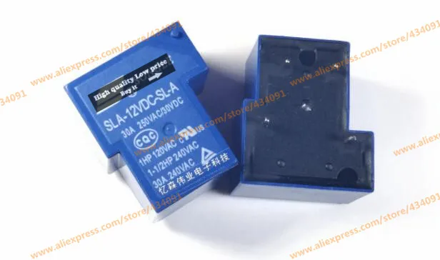 10PCS/LOTS NEW SLA-05VDC-SL-A SLA-09VDC-SL-A SLA-12VDC-SL-A SLA-24VDC-SL-A 5V 9V 12V 24V T90 30A MODULE | Электроника