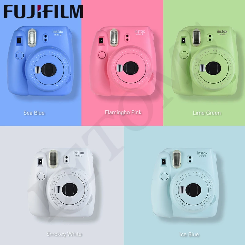 Оригинальная пленка Fuji Instax Mini 9 мгновенная для камеры + 20 листов fuji белая
