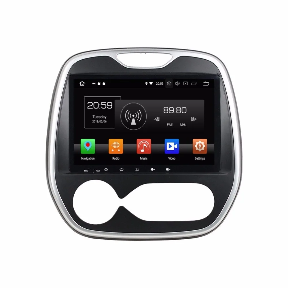 Автомагнитола с восьмиядерным процессором 9 &quot Android 0 DVD GPS для Renault Captur CLIO Samsung QM3 4