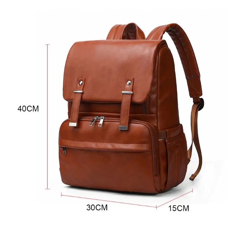 Многофункциональный Детский рюкзак для подгузников кожаный мам Вместительная