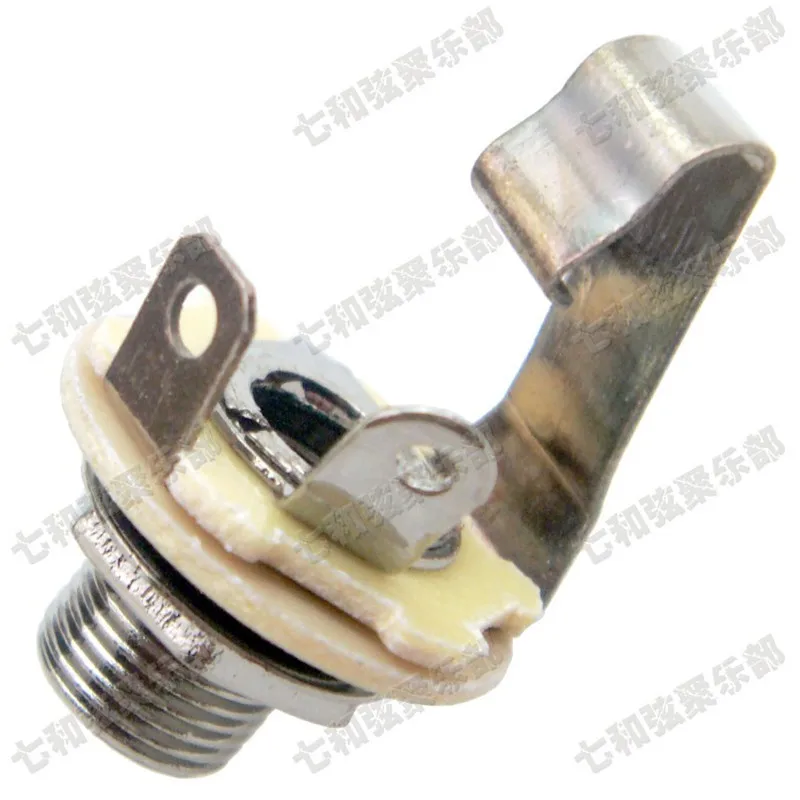 10 шт. цвет пистолета 1/4 &quotмоно вход Джек Розетка для электрической бас гитары Пикап выход розетка 6 35