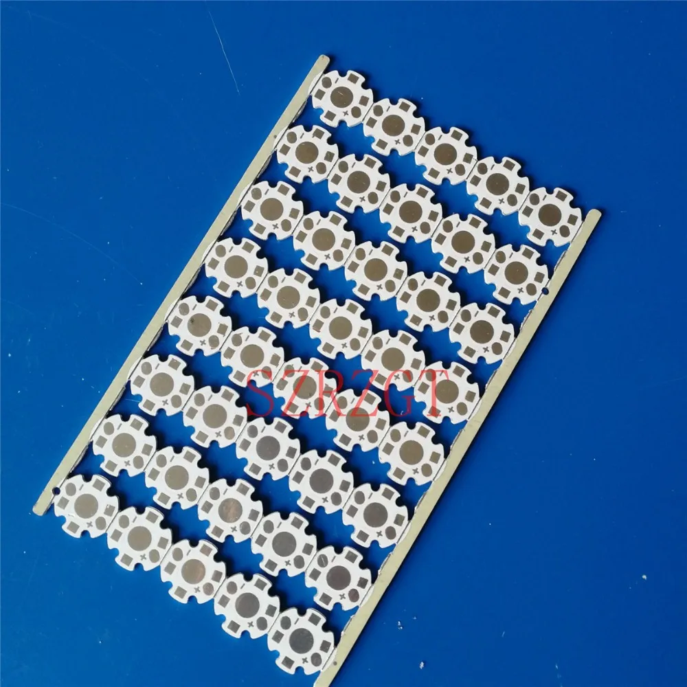 50 шт. 1000 шт./лот LED PCB теплоотвод 20 мм алюминиевая Базовая пластина высокая
