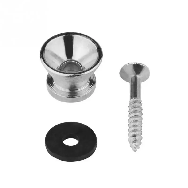 2 шт./пара гитарный ремень замки золото серебристый черный бас гитары с ремешком