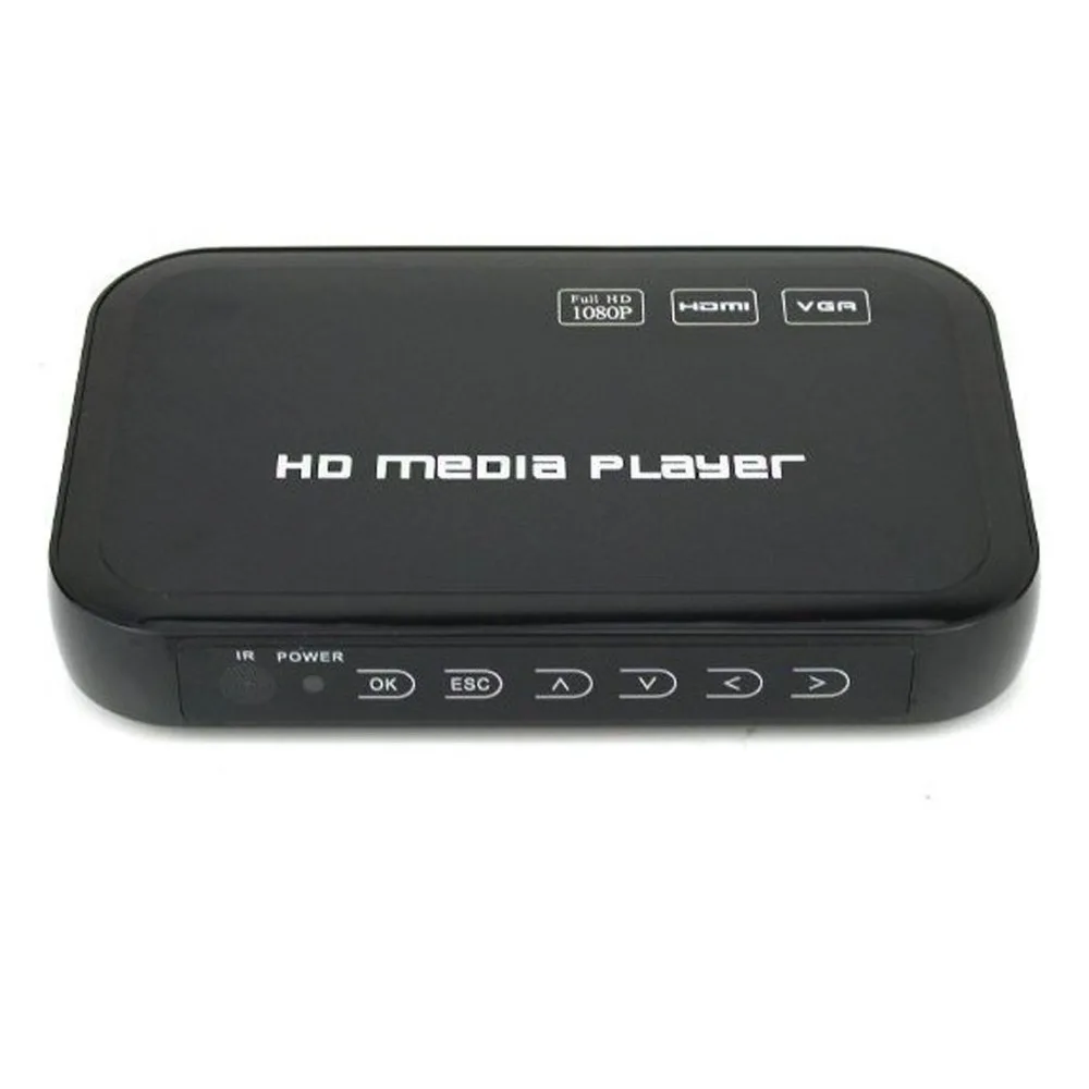 Медиаплеер REDAMIGO Mini Full HD1080p H.264 MKV HDD HDMI-совместимый медиаплеер центр USB OTG SD AV TV AVI RMVB