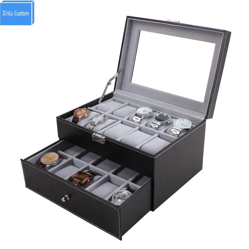 Роскошные Старший 20 слота мужские и женские 2 Слои Караульная будка большой