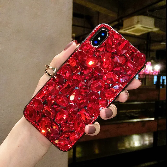 Шикарный Алмазный чехол для Huawei P Smart 2019 Mate 20 10 Lite P20 P30 Nova 4 3 3i на Honor 8X 8C 7C 7A Pro Y5 Y9 2018