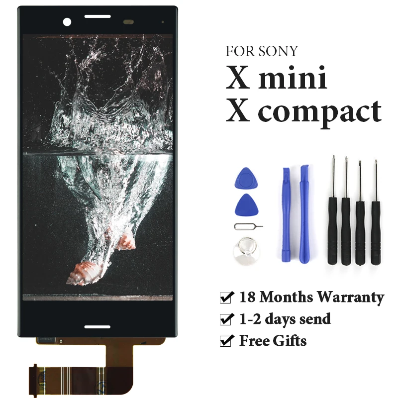ЖК дисплей с рамкой для Sony Xperia X Mini сменный сенсорный экран Compact F5321|Экраны