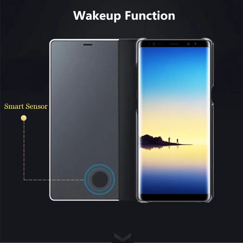 Зеркальный чехол для Samsung Galaxy A6 A7 A8 S8 S9 Plus S6 S7 Edge J4 J6 2018 J3 J7 Neo J5 Prime A3 A5 2017 Note 8