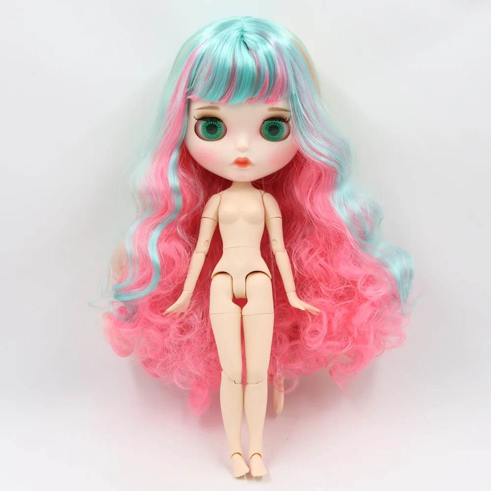 Кукла Blyth ICY DBS с белой кожей шарнирное тело новинка матовое лицо смешанные цвета