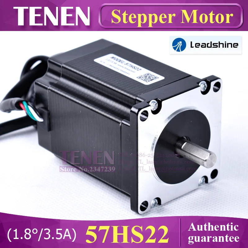 Leadshine 2-фазный шаговый двигатель 57HS22 для NEMA23