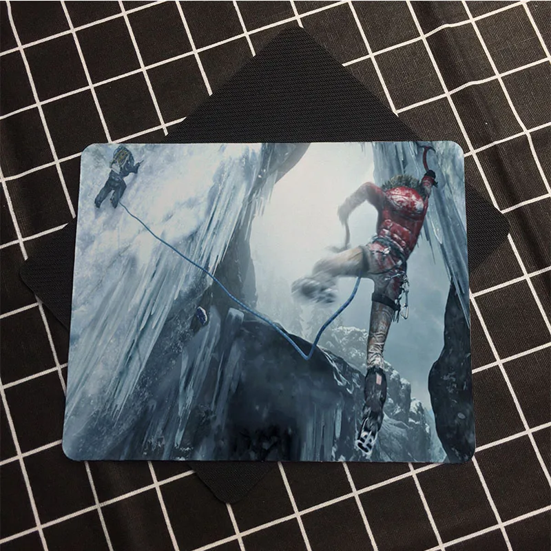 Коврик для мыши lara croft большой резиновый коврик компьютерных игр|gaming mousepad|rubber mouse
