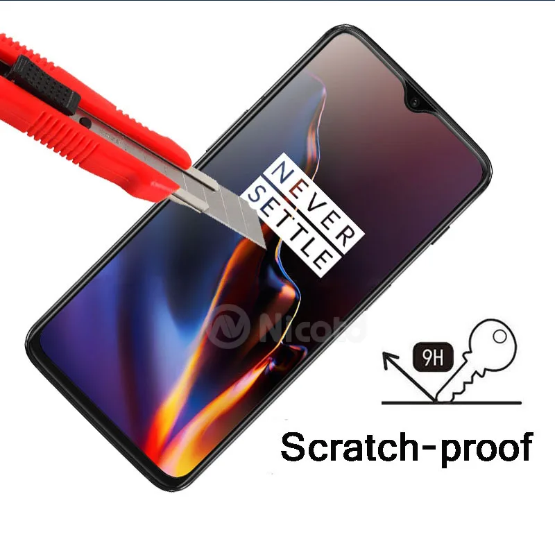 Для Oneplus 5T 5 защита для экрана 5D полное покрытие круглый край на One Plus 6 T закаленное