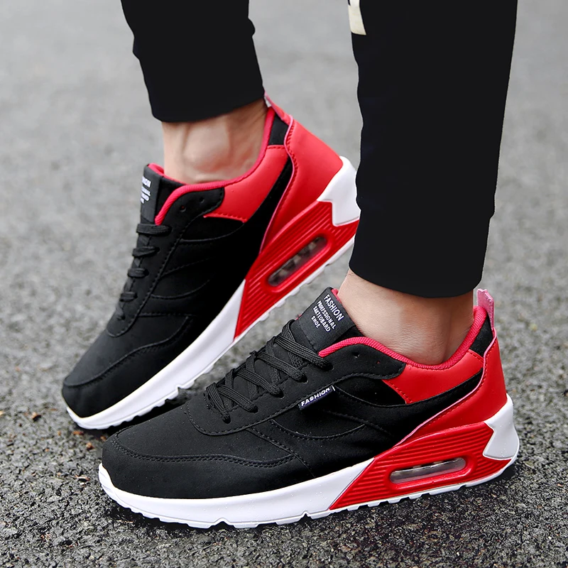 Cushion Men Running Shoes Luxury Brand Sports Outdoor Comfortable Trainers Chaussure Homme Zapatillas Hombre Sapato Masculino | Спорт и