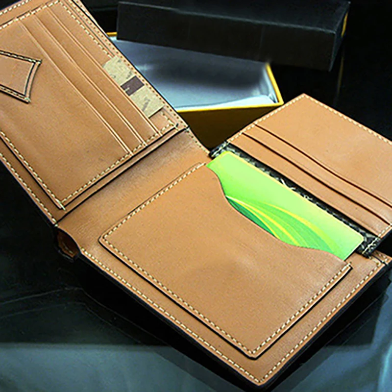 Мужской модный Карманный Кошелек из искусственной кожи клатч держатель для карт