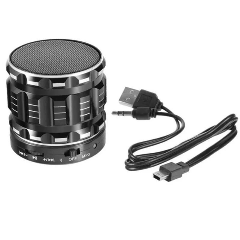 Soropin S28 мини-динамик bluetooth fm + Micro SD/TF стерео громкой связи Портативный беспроводной