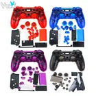 Прозрачный чехол для контроллера YuXi, полный корпус, Обложка, набор кнопок для Dualshock 4 PS4, старшая версия, детали для замены