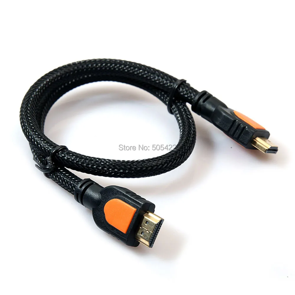 Высокоскоростной Премиум Кабель HDMI 1 4 V 1080P для XBOX ONE XONE BLURAY 3D HD Ready HDTV 50 шт./лот|cable hdmi