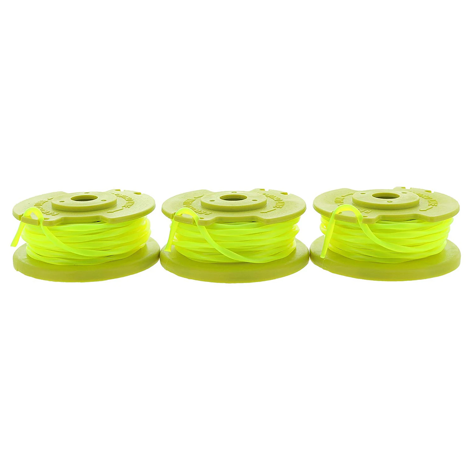 Pro For Ryobi One PLUS AC80RL3 OEM .080 Inch Twisted Line and Spool Replacement for 18v 24v 40v Cordless Trimmers (3 Pack) | Инструменты