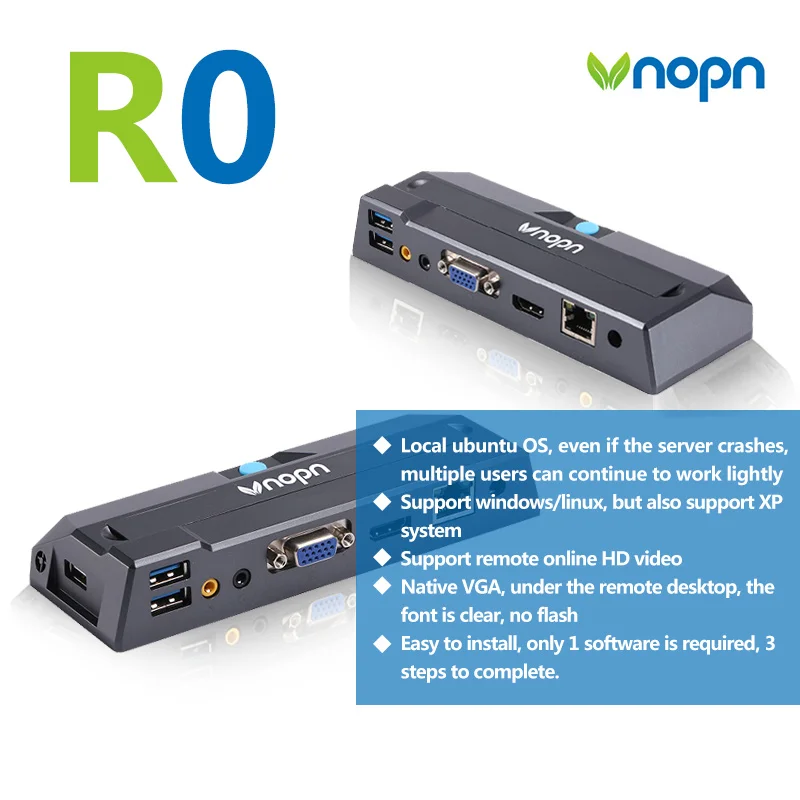 R0 тонкий клиент RDP8.0 8G Flash четырехъядерный компьютер Терминал окно 7/10/XP локальный Linux виртуальный облачный Рабочий стол HDMI Zero клиент