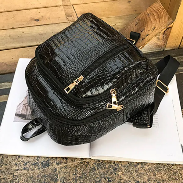 Популярный корейский женский мини рюкзак из искусственной кожи на молнии сумка