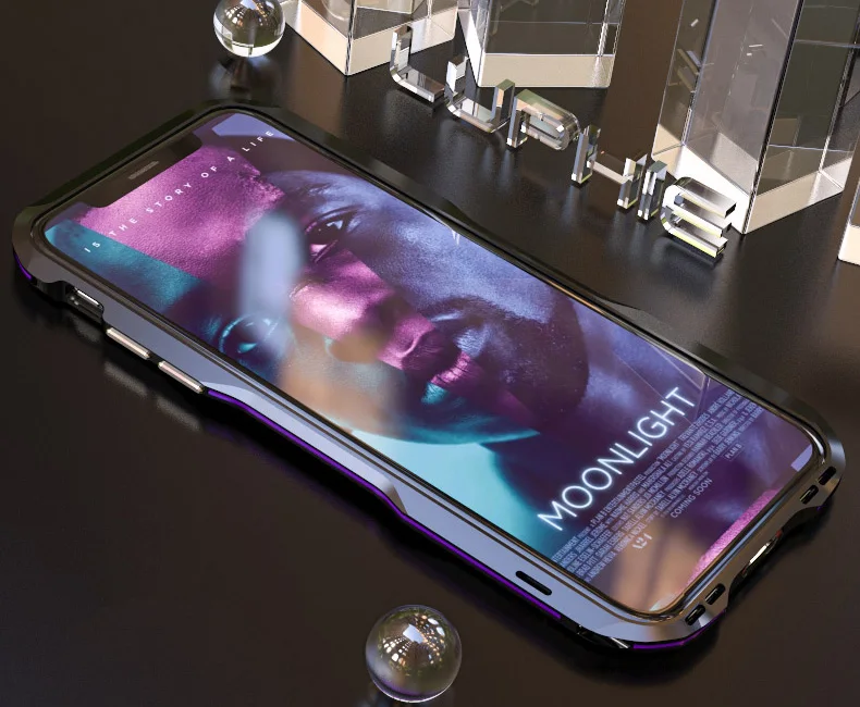 Металлический Чехол-бампер для iPhone XR, корпус из алюминиевого сплава, чехол для iPhone XR, противоударный защитный чехол для iPhone XS MAX Capa