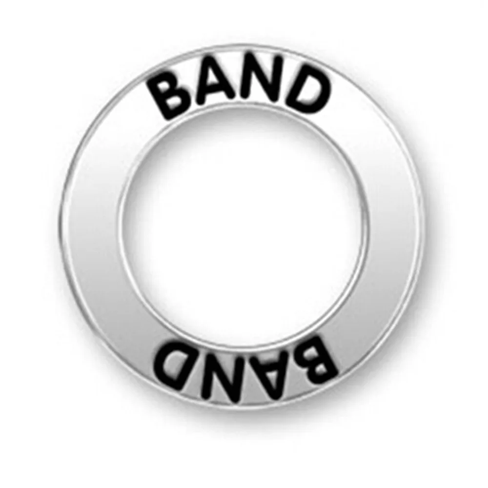 Двухстороннее гравированное кольцо с посланием Love Baseball Ask Believe Receive Charms Words Round Jewelry