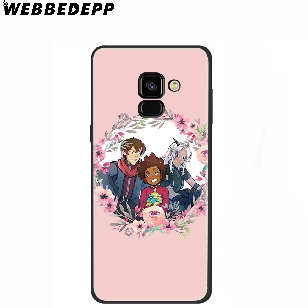 WEBBEDEPP The Dragon Prince Tv Silicone Case for Samsung Galaxy A3 A5 A6 A7 A8 A9 A10 A20 A30 A40 A50 A70 M10 M20 M30 |