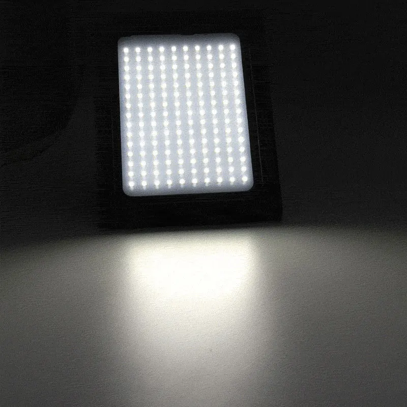 150 LED Солнечная энергия прожектор датчик движения Активированный Открытый Сад