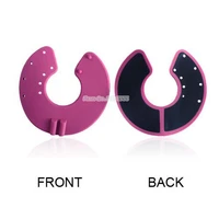2pcslot electronic natural pulse breast enhancer enlargement massager silicone patches remodel for health care