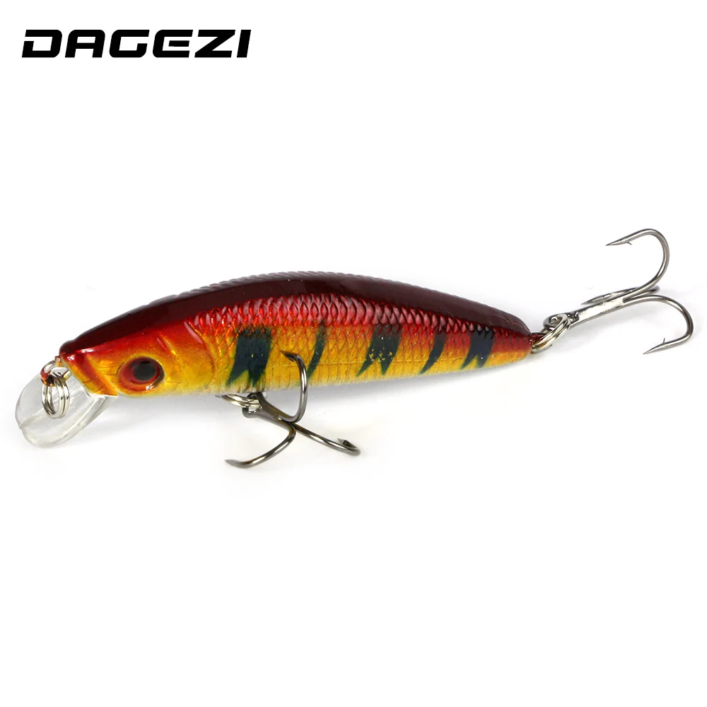 Рыболовная приманка DAGEZI твердая глубокого плавания рыболовные приманки 10 шт./лот