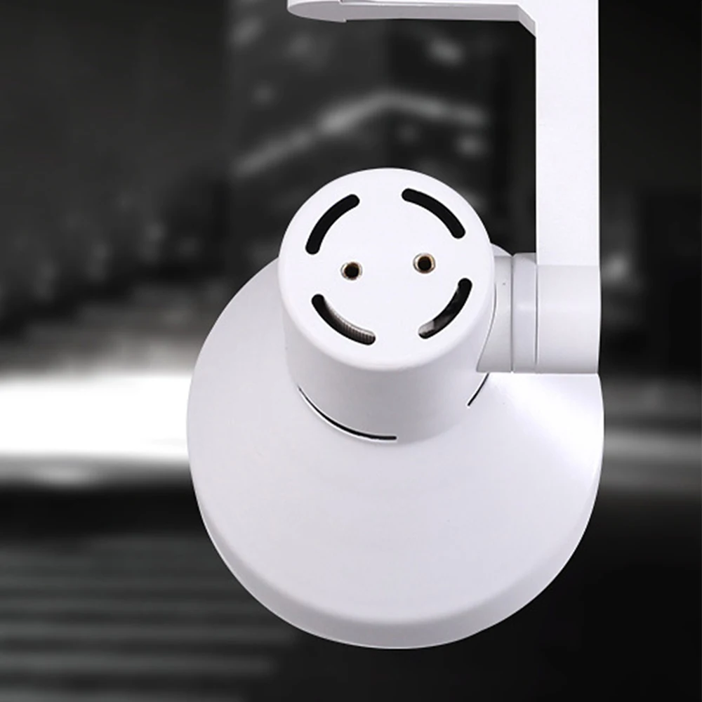 Светодиодный Трек светильник cob 30 Вт угол масштабирования регулируемый свет для