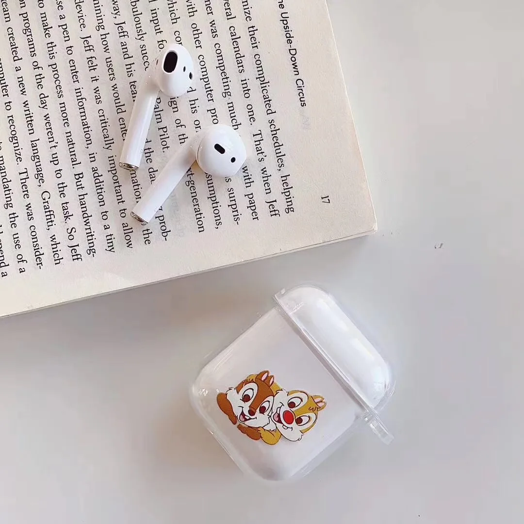Мультфильм Винни Пух Микки Минни игрушка история чехол для Apple Airpods беспроводной