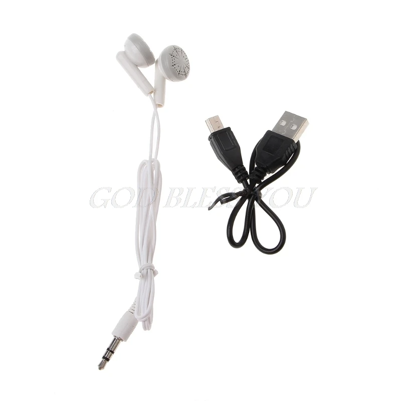 Мини USB металлический зажим MP3 плеер ЖК-экран Поддержка 32 ГБ Micro SD TF слот для карт цифровой mp3 музыкальный плеер